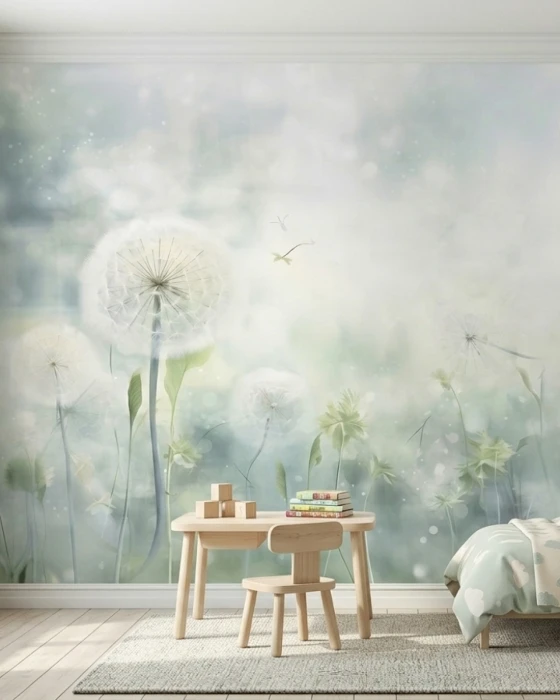 Tapeta z dmuchawcami SPRINGTIME
